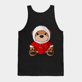 Hot Cocoa Teddy Bear Tank Top